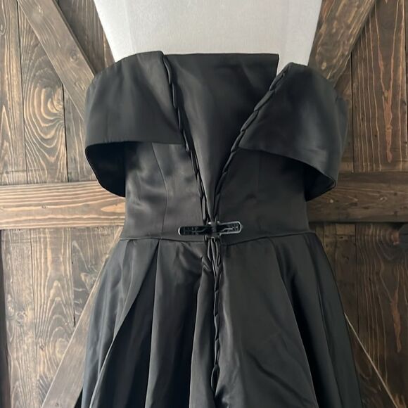 New Prom Off The Shoulder Slit Ball Gown Long Formal Evening Wedding Dress - Picture 10 of 16